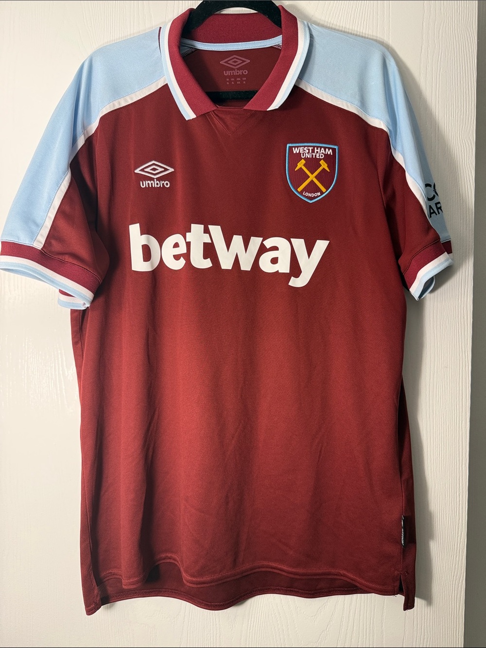 West Ham 2021/2022 Home Jersey XL (Replica)